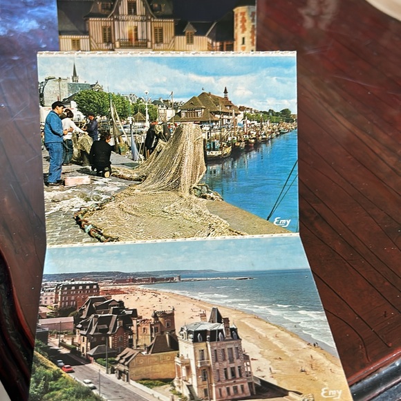 Vtg Souvenir booklet of 10 Photos of D’Eauville Trouville 3.5x4.5 - Picture 4 of 4